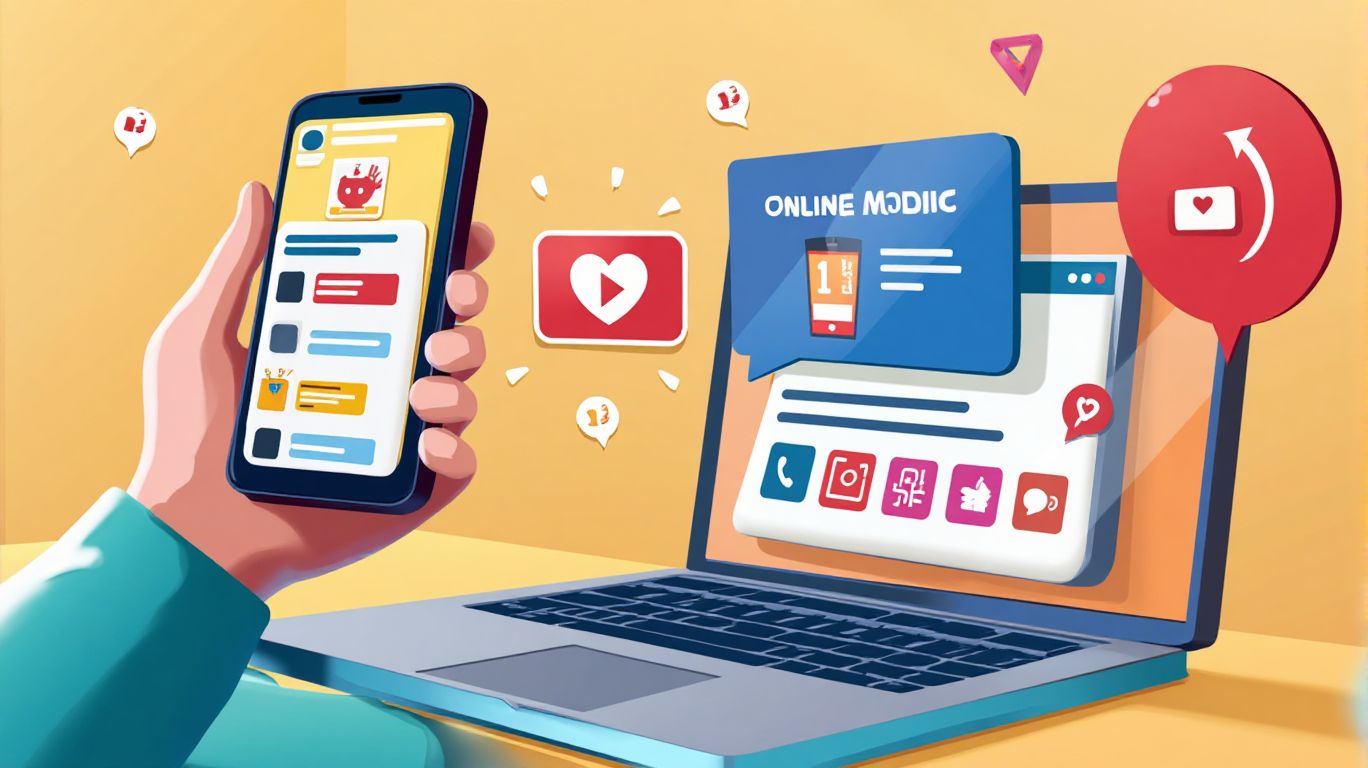 Promoting online radio station on social media