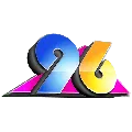 96 FM Bauru Radio Logo