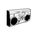 KOBV-LP 103.3 Bentonville Community Radio Radio Logo