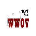 WWOV 101.1 FM Radio Logo
