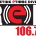CKYR-FM 106.7 "Red FM" Calgary, AB Radio Logo