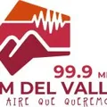 FM DEL VALLE 99.9 Radio Logo