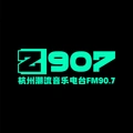 杭州城市资讯广播 FM90.7杭州潮流音乐电台 Radio Logo