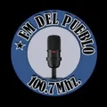 FM Del Pueblo 100.7 Radio Logo