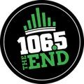 106.5 The END Radio Logo
