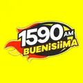  BUENISIIMA 1530 y 1590 (CDMX) - 1590 AM - XEVOZ-AM - Grupo Audiorama Comunicaciones - Ciudad de México Radio Logo