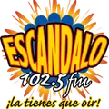 Escandalo 102.5 FM Radio Logo