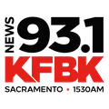 93.1 KFBK 1530AM Radio Logo