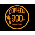 Comedy Radio KSA 990 AM Radio Logo