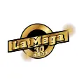 La Mega (Pereira) 105.2 FM Radio Logo