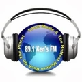 KNNZ 89.1 Ken's FM Radio Logo