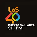 LOS40 Puerto Vallarta - 91.1 FM - XHPTOJ-FM - Radiópolis - Puerto Vallarta, Jalisco Radio Logo