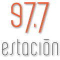 Estación 97.7 FM Radio Logo