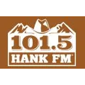 101.5 Hank FM Radio Logo