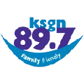 89.7 KSGN Radio Logo