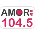  AMOR ES 104.5 (Aguascalientes) - 104.5 FM - XHDC-FM - Grupo Radiofónico ZER - Aguascalientes, Aguascalientes Radio Logo