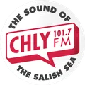 101.7 CHLY: The Sound of the Salish Sea Radio Logo