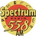Spectrum Radio International 558 AM Radio Logo