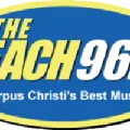 KLTG-FM "The Beach 96.5" Corpus Christi, TX Radio Logo