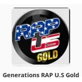 🕺Générations RAP U.S Gold Radio Logo