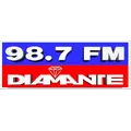 Diamante FM 98.7 Radio Logo