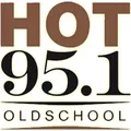 95.1 HOT OLDSCHOOL Radio Logo