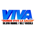 Viva FM Orlando 99.5 Orange County/103.7 Osceola County Radio Logo