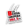 La Bestia Grupera Culiacán 102.5 FM Radio Logo