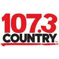 CJDL "Country 107.3" Tillsonburg, ON Radio Logo