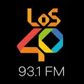 LOS40 León - 93.1 FM - XHERZ-FM - Grupo Audiorama Comunicaciones  - León, GT Radio Logo