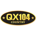 CFQX-FM 104.1 "QX104 Country" Winnipeg, MB  Radio Logo