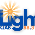 The Light KJAB 88.3 FM Radio Logo