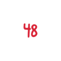 48FM - Liege Radio Logo