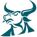 106.7 The Bull Radio Logo