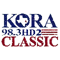 KORA 98.3 The Texas Country Original Radio Logo