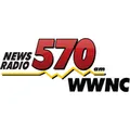 News Radio 570 WWNC Radio Logo