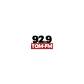 92.9 TOM-FM Radio Logo