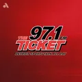 97.1 The Ticket Radio Logo