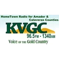 KVGC - HomeTown Radio for Amador & Calaveras Counties Radio Logo