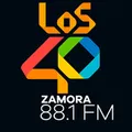 LOS40 Zamora - 88.1 FM - XHZN-FM - Grupo Radio Zamora - Zamora, MI Radio Logo