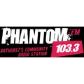 CJUJ-FM 103.3 "Phantom FM" Bathurst, NB Radio Logo