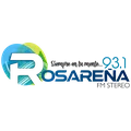 Rosareña stereo 93.1 FM Radio Logo