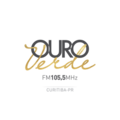Rádio Ouro Verde FM 105.5 Radio Logo