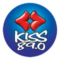KISS FM 89.0 - 88.5 Radio Logo