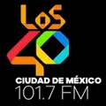 LOS40 Ciudad de México - 101.7 FM - XEX-FM - Radiópolis - Ciudad de México Radio Logo