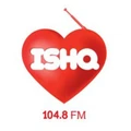 ISHQ FM 104.8 Radio Logo