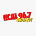 96-7 KCAL Rocks Radio Logo