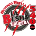  LA BESTIA GRUPERA 540 (CDMX) - 540 AM - XEWF-AM - Grupo Audiorama Comunicaciones - Ciudad de México Radio Logo