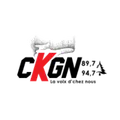 CKGN 89.7 Kapuskasing & 94.7 Smooth Rock Falls, ON Radio Logo