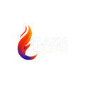 Flama Plus 104.5 FM Radio Logo